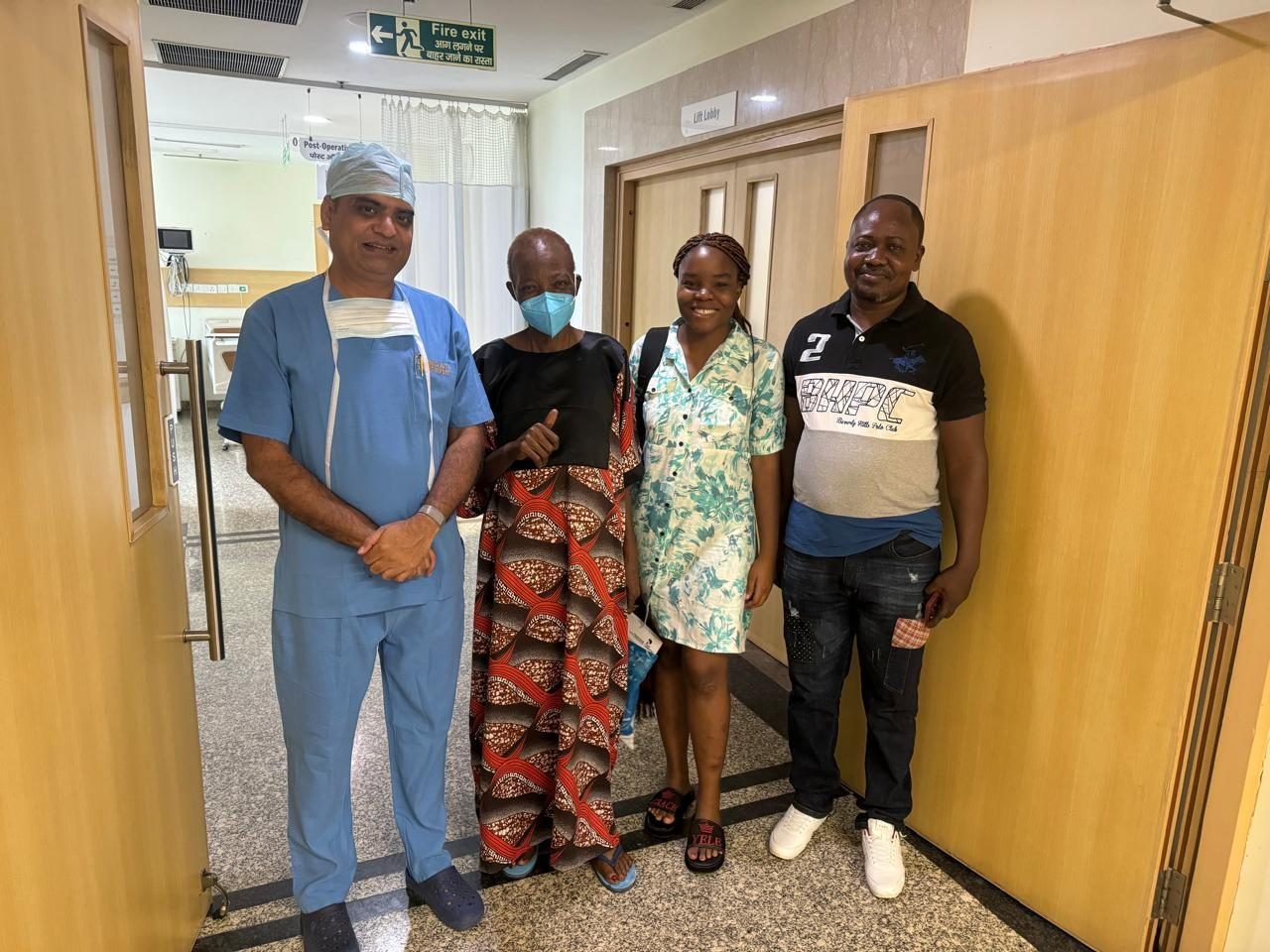 International patient with Dr Manoj Gupta